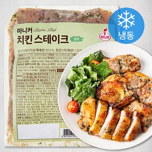 마니커 치킨 스테이크 청양 (냉동), 500g, 1개