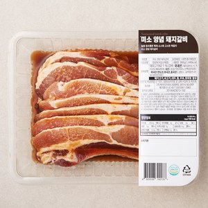 미소 양념 돼지갈비, 800g, 1개