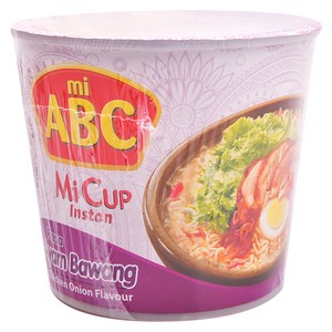 ABC 미 인스턴트 컵 라사 아얌 바왕 60g, 1개