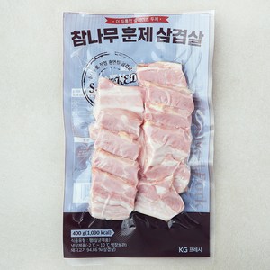 참나무 훈제 삼겹살, 400g, 1개