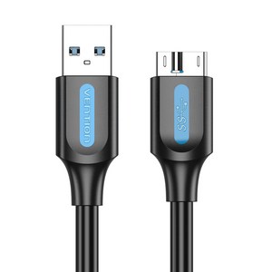 벤션 USB3.0 A to 마이크로 B 고속 케이블, 1개, 2m