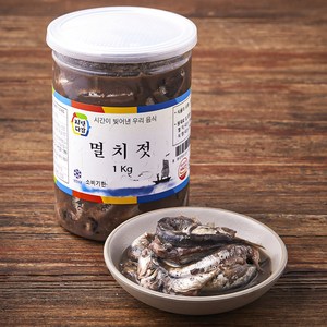 자연다감 멸치젓, 1kg, 1개