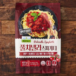 칠갑농산 풀치넬라 스파게티 2인분, 600g, 1개