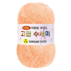 yarna 대용량 고급 수세미 100g, 153 소프트만다린, 1개