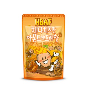 바프 체다치즈맛 아몬드 앤 프레첼, 170g, 1개