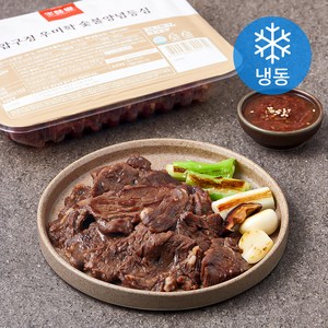 우미학 압구정 숯불양념등심 (냉동), 1개, 400g