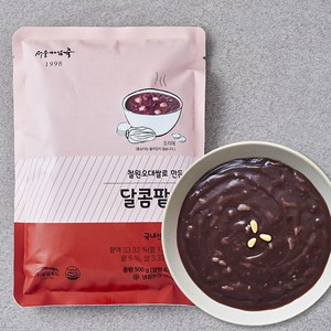 서울마님죽 달콤팥죽, 500g, 1개