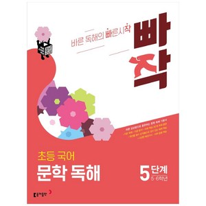 빠작 초등 5~6학년 국어 문학 독해 5:바른 감상법으로 훈련하는 초등 문학 독해 기본서, 국어(문학독해), 초5 + 초6/5단계