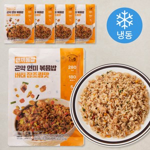 한끼통살 곤약 현미 볶음밥 버터장조림맛 (냉동), 180g, 5개