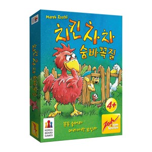 치킨차차 코리아보드게임즈 숨바꼭질, 혼합색상, 1개