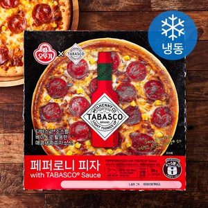 오뚜기 페퍼로니 피자 WITH TABASCO SAUCE (냉동), 395g, 1개