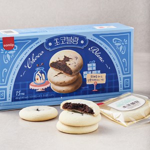 삼립 초코블랑 쿠키 15개입, 450g, 1박스