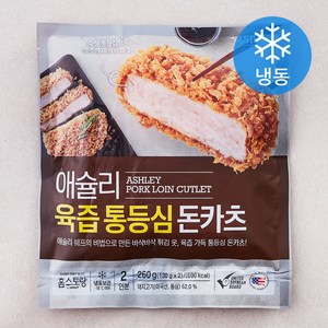 애슐리 육즙 통등심 돈카츠 2개입 (냉동), 260g, 1개