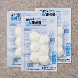 효성어묵 순살 피쉬볼, 120g, 3개