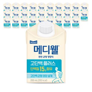 메디웰 고단백 플러스, 200ml, 30개