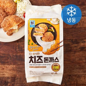 대림선 더 바삭한 치즈돈까스 (냉동), 420g, 1개