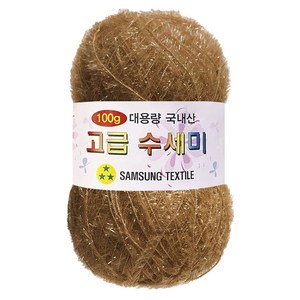 yana 대용량 고급 수세미 100g, 174카멜브라운, 1개