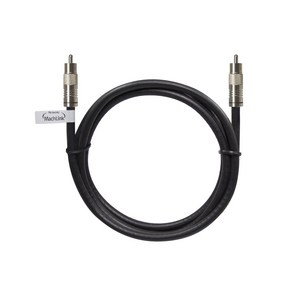 마하링크 디지털 오디오 RCA Coaxial 동축 케이블 블랙, MLZ-CX050 (5m), 1개