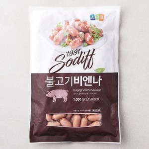 소디프 불고기비엔나, 1kg, 1개