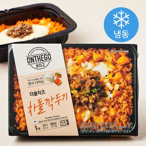 아워홈 온더고 더블치즈 차돌깍두기 (냉동), 300g, 1개