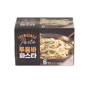 이가자연면 투움바 파스타, 179.5g, 6개