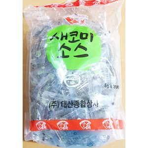 맛미 새코미소스 5g 200개입 일식 식초, 1kg, 1개