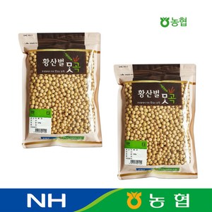 농협 국산 백태 (노란콩 메주콩) 500g, 2개