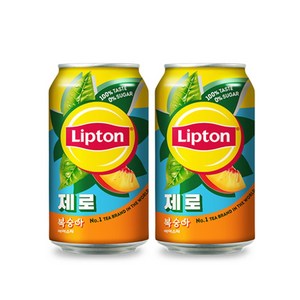 립톤 아이스티 복숭아, 355ml, 48개