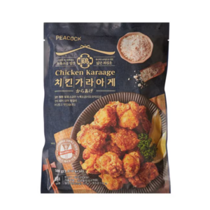 피코크 촉촉한 육즙이 가득한 치킨 가라아게 500g 냉동, 1개