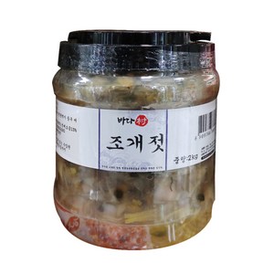 바다촌 조개젓2kg 1개 중국산, 2kg