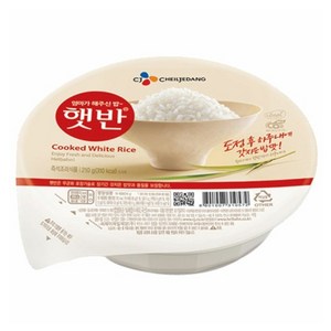 CJ 햇반 발아흑미밥 210g x 24개