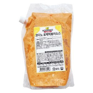 제이케이푸드 코다노 로제 떡볶이소스 2kg (드라이), 코다노 로제떡볶이소스 2kg, 1개