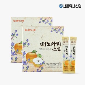 서울약사신협 배도라지 스틱 10g 30포 2세트(+쇼핑백증정), 300g, 2세트