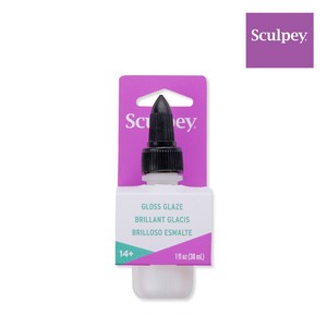 스컬피(Sculpey) 수성바니쉬 30ml 폴리머클레이 유약 유광/무광 광택제, 유광 바니쉬 30ml