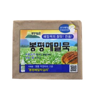 봉평 메밀묵 (국내산) 770g 3모, 봉평 메밀묵 (국내산) 770g, 3모, 1개