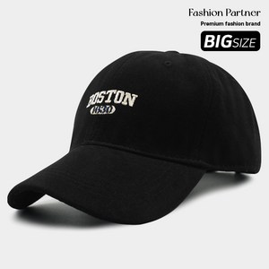 패션파트너 빅사이즈 BOSTON 자수 볼캡 큰머리 대두 야구 모자 7colo