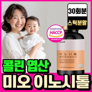 미오 이노시톨 4000 콜린 엽산 식약청인증 종근당 건강 락토조이세트 H.딜리버리, 1개, 30회분
