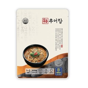 추추 추어탕 국내산 미꾸라지무청 HACCP인증 추어탕, 500g, 5개