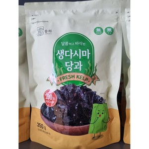 송하 생다시마당과 가보농산 최근제조 100% 국산다시마 무색소 무첨가, 5개