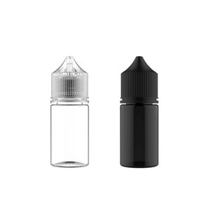 뾰족공병 10ml/30ml 완전밀폐 플라스틱 안전뚜껑 전자담배 소분, 투명 10ml, 1개