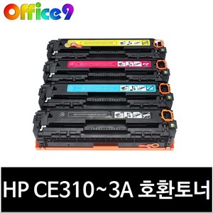 HP CE310A 호환토너 CP1025 CP1025NW M175A CRG-329, CE310A/CRG-329B 검정/재생, 1개