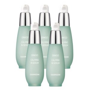 최신상 참존 진정 오일인세럼/ 카밍 인 세럼 5개 /은행나무잎추출물/진정수분보습, 30ml