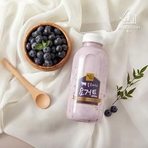 웰굿 [웰굿] 강훈목장 수제 블루베리요거트 500ml x 3, 3개