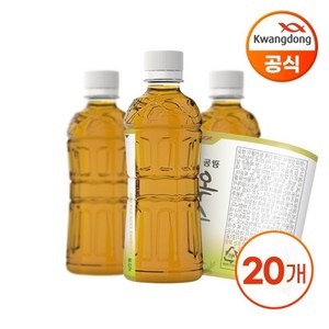 광동 V라인 옥수수 수염차 무라벨, 330ml, 20개