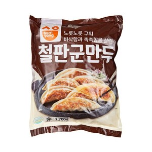 삼양군만두 2700g, 2.7kg, 1개