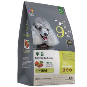 목우촌펫 강아지 펫9단 기능성 사료, 푸들, 1.8kg, 1개