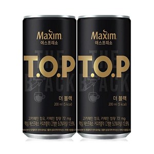 맥심 티오피 더블랙, 200ml, 60개