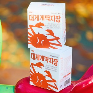 영덕농수산 게딱지장 대게게딱지장 게내장, 150g, 5박스