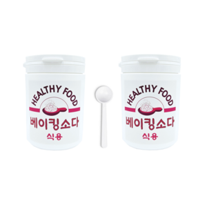 식용베이킹소다 (스푼증정), 2개, 1kg