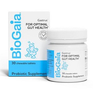 BioGaia Gastus Gut Health Pobiotic  Eases Abdom, 1개, 1) 30 Count (Pack of 1)